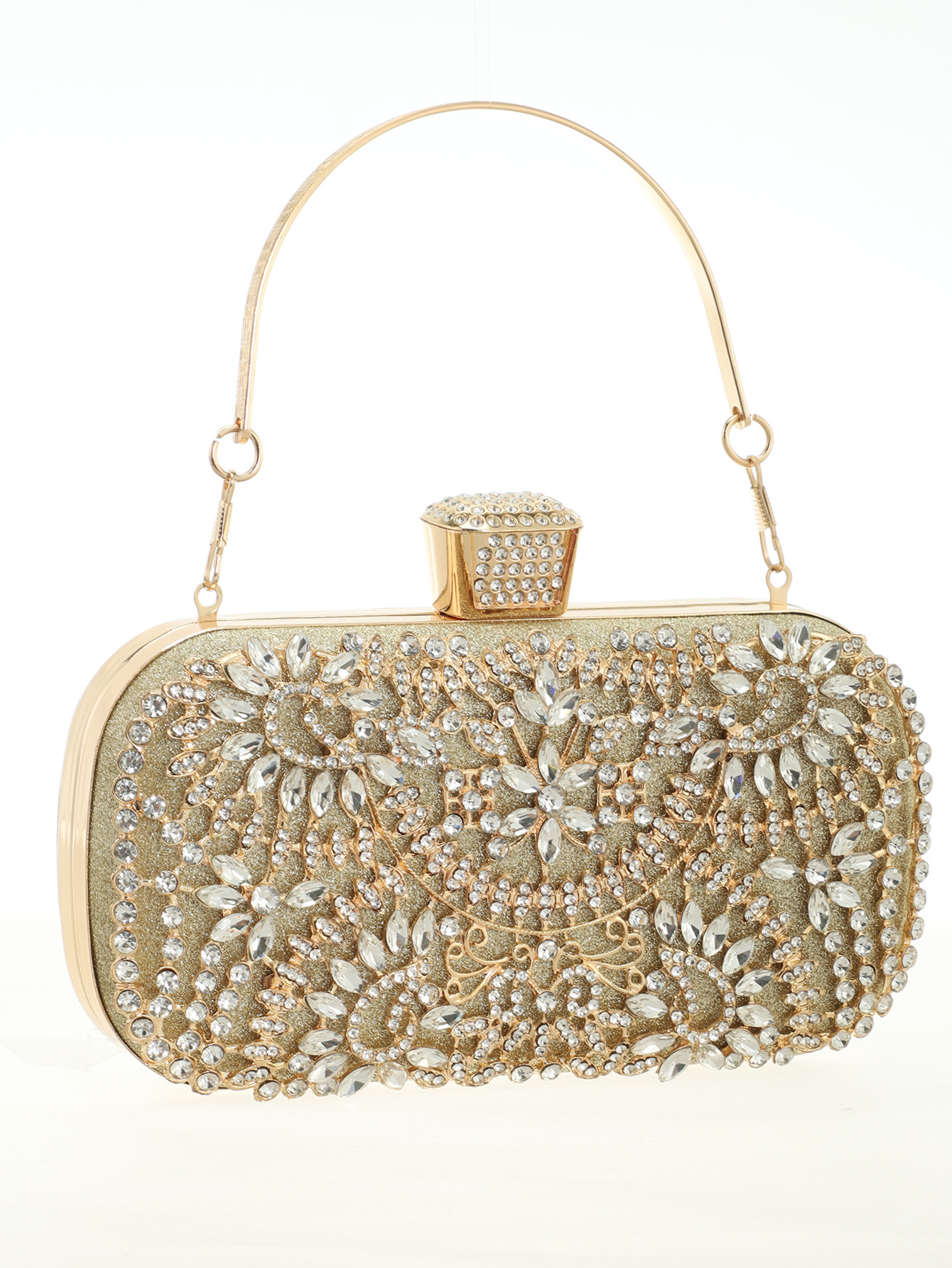 Crystal Evening Clutch Bag Bridal Wedding Purse Rhinestone Party Prom Handbag