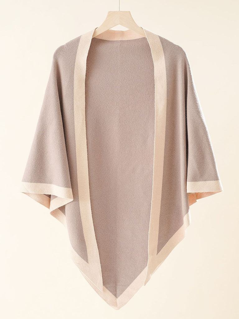 Faux Cashmere Winter Sleeveless Casual Wedding Shawl