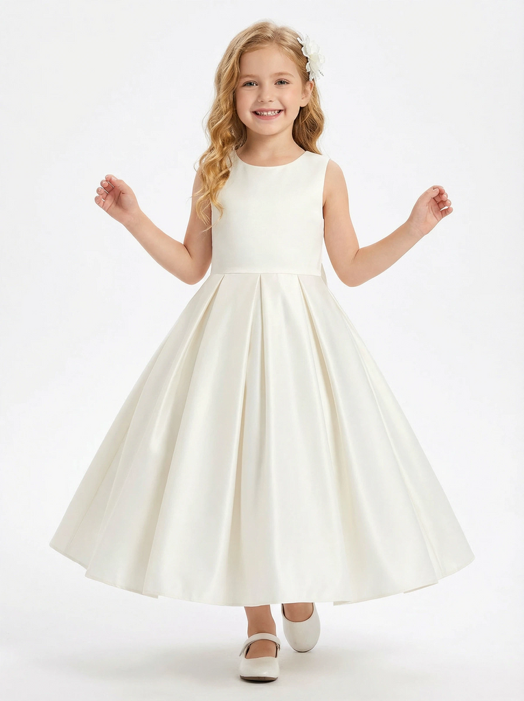 Flower Girl Dress Wedding Flowers Long Pageant Dress Evening Gowns Birthday Party