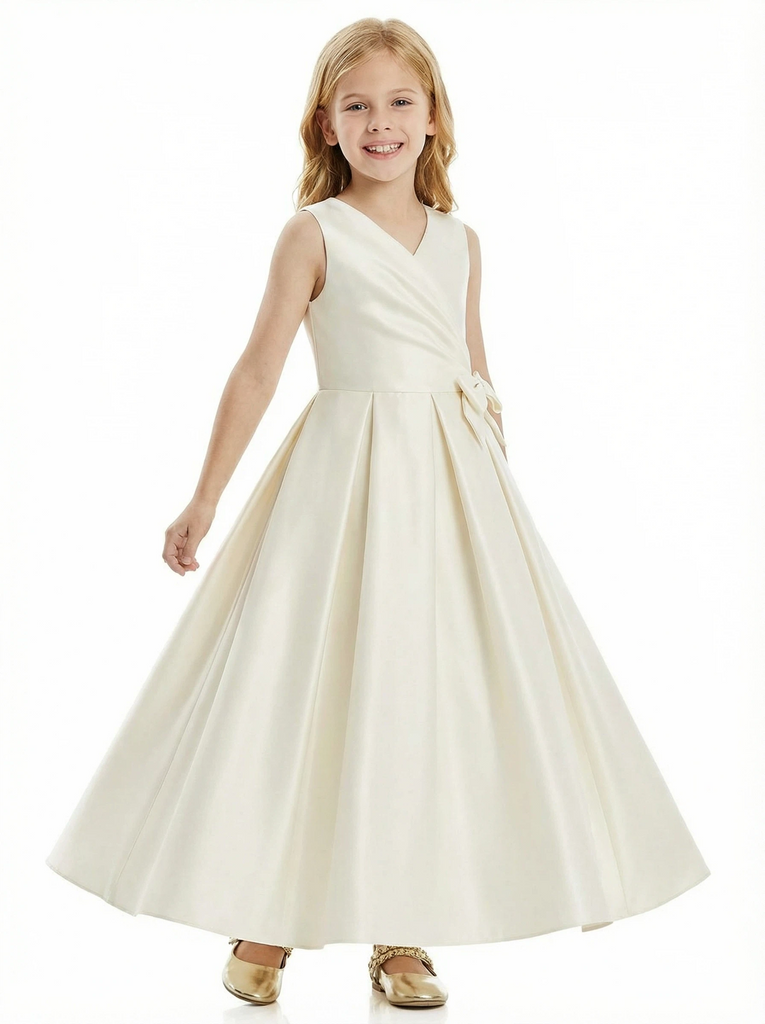 Boho Style Communion Dresses For Wedding Flowers Pageant Dress Evening Gowns