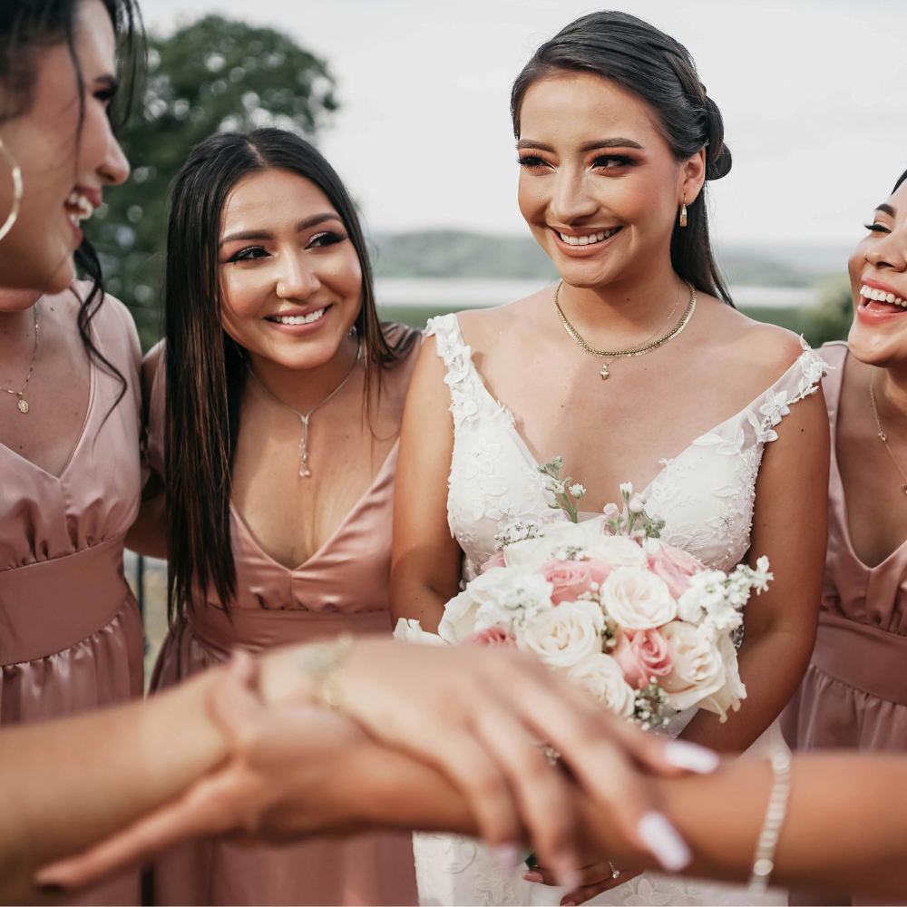 21 Stunning Styling Ideas for Rose Gold Bridesmaid Dresses - ChicSew 21 Stunning Styling Ideas for Rose Gold Bridesmaid Dresses - ChicSew