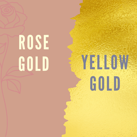 Rose Gold vs Yellow Gold: Bridesmaid Dress Color Comparison