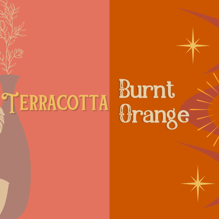 Terracotta vs Burnt Orange: Bridesmaid Dress Color Comparison