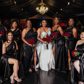 bridesmaid dresses black people Bridesmaids Ankara Dress, African Wedding Outfit