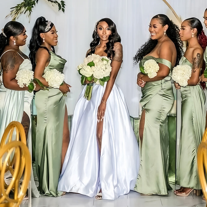 The 30 Best Sage Bridesmaid Dress Ideas for 2024