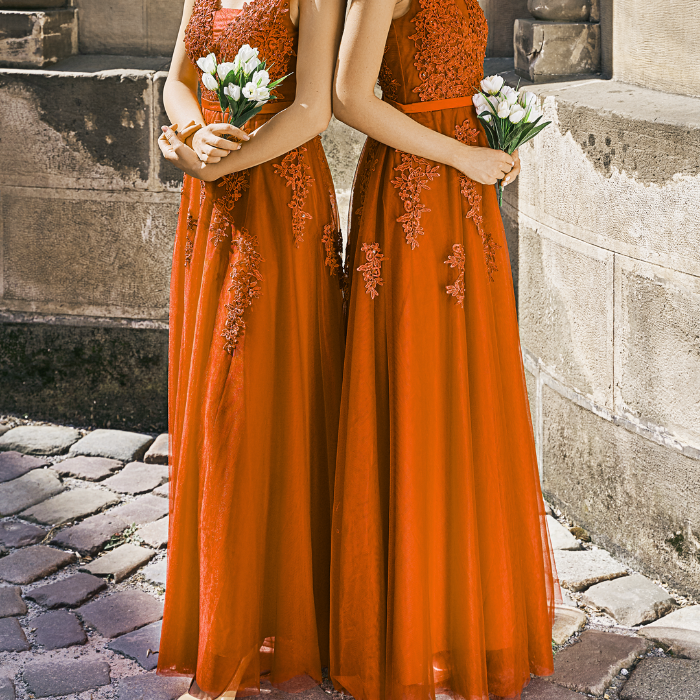 How to Pick Burnt Orange Bridesmaid Dresses for Your Crew ChicSew