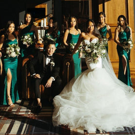 Is Emerald Green a Good Color for Bridesmaid Dresses?