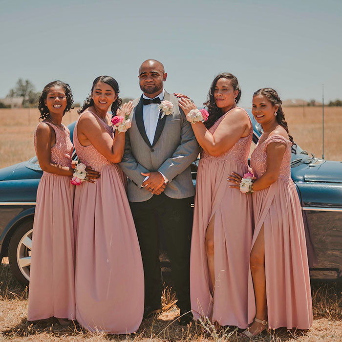 15 Ideal Bridesmaid Dress Colors for Gray Suits - ChicSew 15 Ideal Bridesmaid Dress Colors for Gray Suits - ChicSew