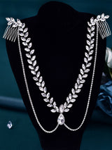 Sparkly Forehead Hair Accessories Forehead Chain Handmade Rhinestone Hair Comb, HP524