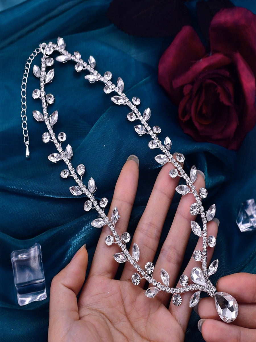 Gorgeous Beaded Luxury Necklace for Wedding,Prom Party,HN03