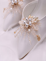 Shiny Wedding Shoes Accessories Clip Detachable Shoe Buckle, Prom Party,HX06