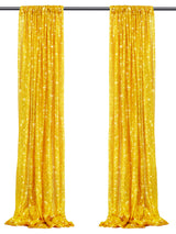 Simple Outdoor Wedding Decoration Sparkly Sequin Background Curtain, HCP31