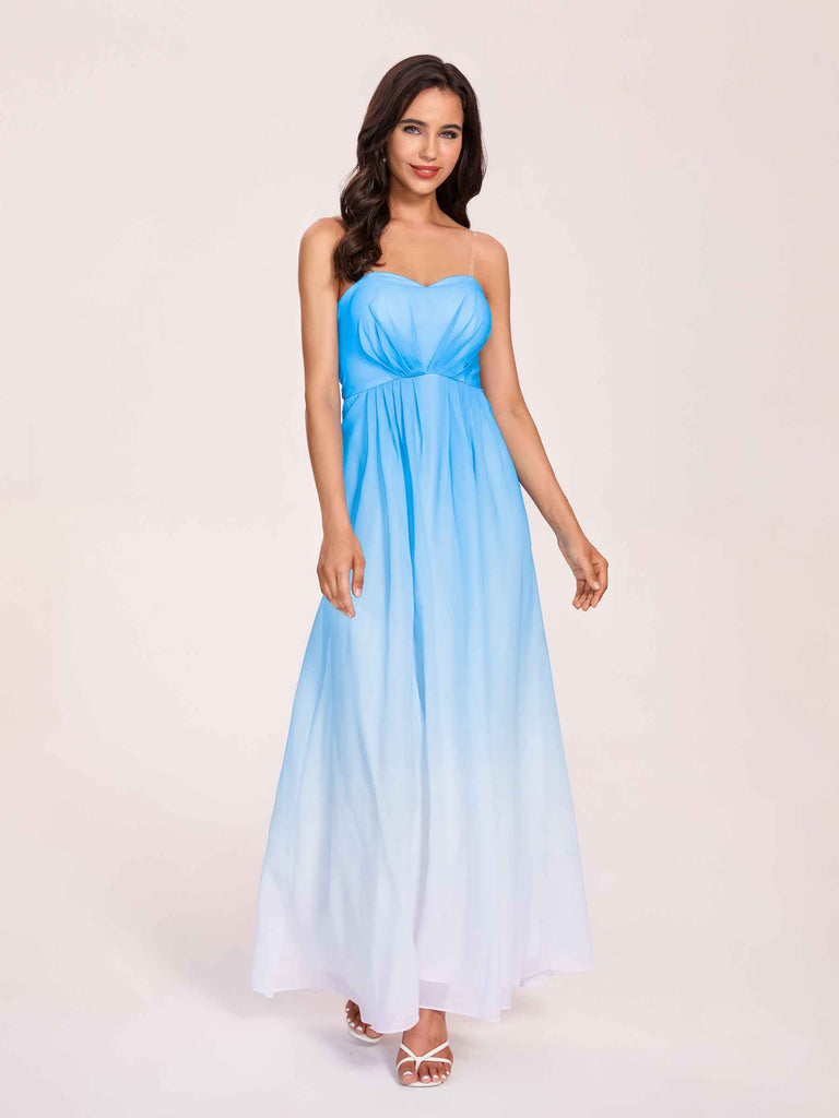 Ocean Blue Ombre Blue Beach Bridesmaid Dresses Elegant A-line Ombre Chiffon Maxi Long Bridesmaid Dresses Ocean Blue Ombre Blue Beach Bridesmaid Dresses Elegant A-line Ombre Chiffon Maxi Long Bridesmaid Dresses