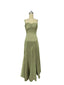 Winter Satin Spaghetti Straps Sheath Bridesmaid Dresses