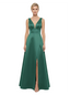 Elegant V-Neck Spaghetti Straps V-Neck Sleeveless A-Line Mother Of The Bride Dresses
