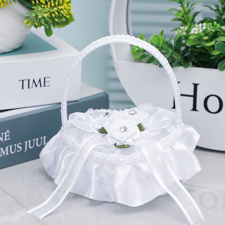Wedding Ring Pillow For The Groom And Bride, Creative Portable, JZH-5961