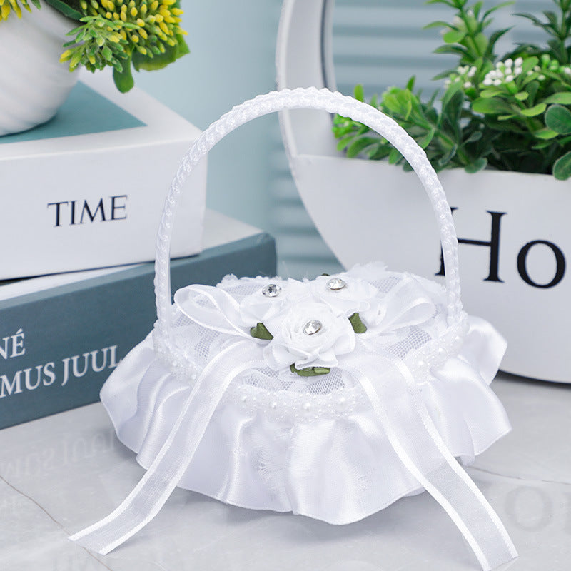 Wedding Ring Pillow For The Groom And Bride, Creative Portable, JZH-5961
