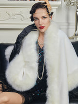 Faux Fur Shawl Wrap Stoles for Brides