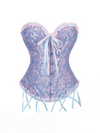 Corset Tops for Women, Bustier Shapewear Lingerie, Lace Waist Push Up Bodysuit