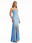 Summer Back Criss-Cross Satin Mermaid Bridesmaid Dresses