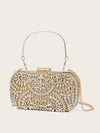 Crystal Evening Clutch Bag Bridal Wedding Purse Rhinestone Party Prom Handbag