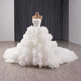 ChicSew Luxurious Strapless Ball Gown Wedding Dress