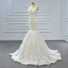 ChicSew Luxurious V-Neck Lace Applique Ball Gown Wedding Dress