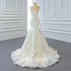 ChicSew Luxurious V-Neck Lace Applique Ball Gown Wedding Dress