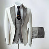 Men's Suits Slim Fit Notch Lapel Tuxedos 3 Pieces Suit CN426