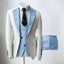 Men's Suits Slim Fit Notch Lapel Tuxedos 3 Pieces Suit CN428