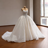 ChicSew Luxurious Sequin Ball Gown Wedding Dress