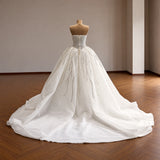 ChicSew Luxurious Sequin Ball Gown Wedding Dress