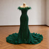 ChicSew Luxurious Off Shoulder Beaded Wedding Dress