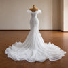 ChicSew Luxurious Off Shoulder Beaded Wedding Dress