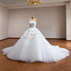 ChicSew Luxurious Strapless Beaded Wedding Dress