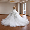 ChicSew Luxurious Strapless Beaded Wedding Dress