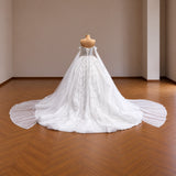 ChicSew Beaded Ball Gown Wedding Dress