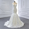 ChicSew Luxurious V-Neck Lace Applique Ball Gown Wedding Dress