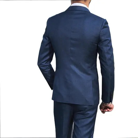 Casual Men's 3 Pieces Mens Suit Regular Fit Notch Lapel Tuxedos (Blazer+vest+Pants) CN436