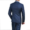 Casual Men's 3 Pieces Mens Suit Regular Fit Notch Lapel Tuxedos (Blazer+vest+Pants) CN435