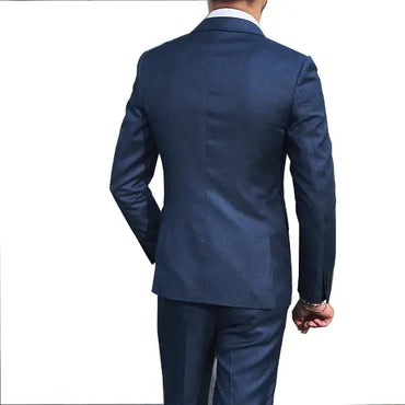 Casual Men's 3 Pieces Mens Suit Regular Fit Notch Lapel Tuxedos (Blazer+vest+Pants) CN439