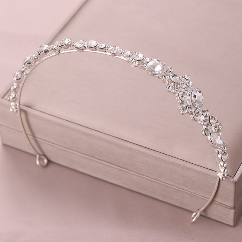 New Selling Rhinestones Hairband Crown Wedding Dress Accessories CN25