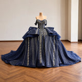 ChicSew Luxurious Off Shoulder Ball Gown Wedding Dress