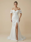 Mermaid Sweetheart Short Sleeves Maxi Long Sequin Wedding Dresses Online