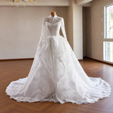ChicSew Lace Appliques Ball Gown Wedding Dress