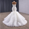 ChicSew Luxurious Beaded Halter Wedding Dress