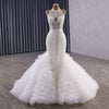 ChicSew Luxurious Beaded Halter Wedding Dress