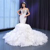 ChicSew Luxurious Rhinestone Beaded Wedding Dress