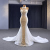 ChicSew Luxurious Beaded Mermaid Wedding Dress