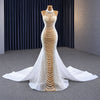 ChicSew Luxurious Beaded Mermaid Wedding Dress